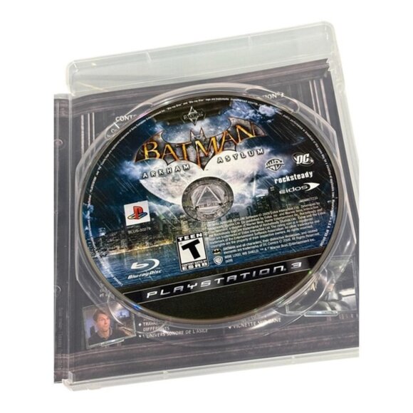 Batman Arkham Asylum PlayStation 3 PS3 Complete Game Tested Joker Challenge Maps - Picture 8 of 10